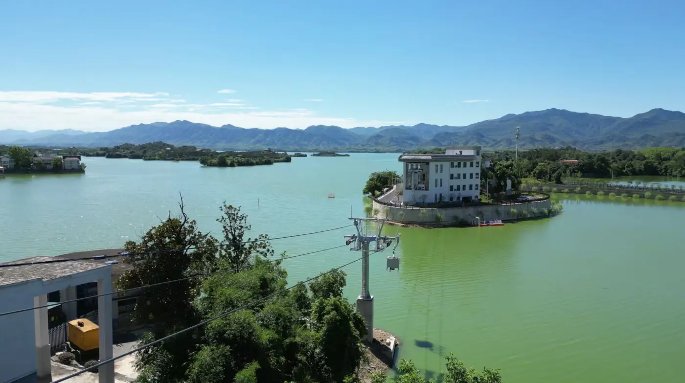 湖北陆水水库除险加固工程升鱼机索道 — 2